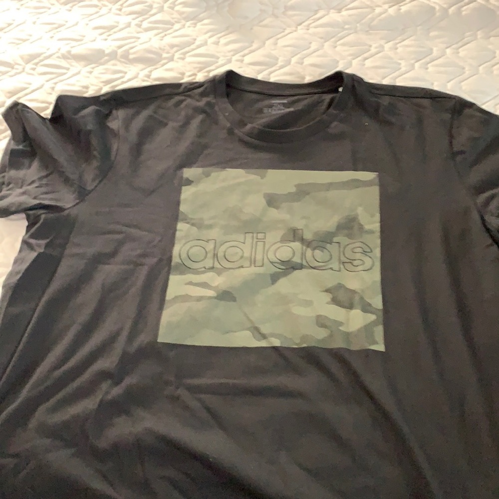 Adidas Camouflage Short Sleeve Shirt